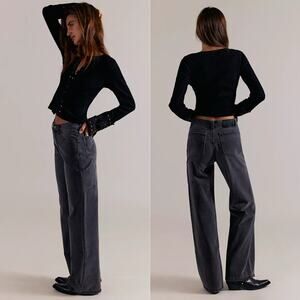 We The Free Tinsley Baggy High-Rise Jeans